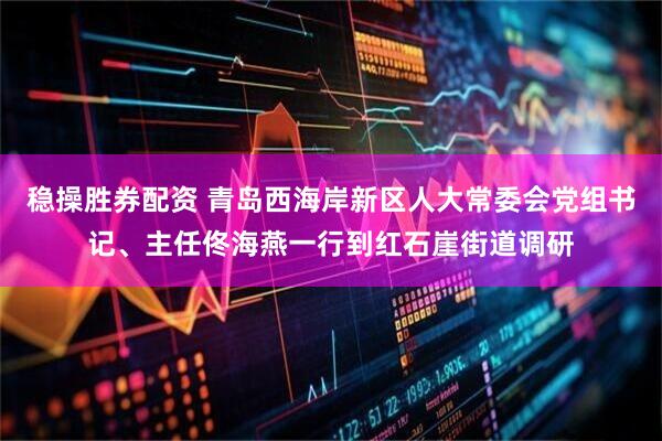 稳操胜券配资 青岛西海岸新区人大常委会党组书记、主任佟海燕一行到红石崖街道调研